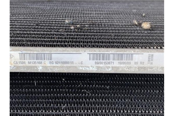 Recambio de radiador aire acondicionado para renault grand scénic iii (jz0/1_) 1.5 dci referencia OEM IAM 921100001R CA1506M1351