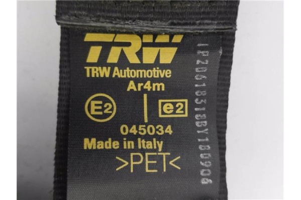 Recambio de cinturon seguridad delantero izquierdo para ligier x-too 0.5 lombardini referencia OEM IAM 00043664A  