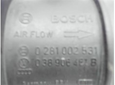 Recambio de caudalimetro para seat leon (1p1) 1.9 tdi referencia OEM IAM 038906461B 0281002531 38906461BX , AUDI | 38906461C , A