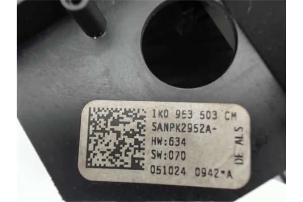 Recambio de anillo contacto volante para volkswagen golf v (1k1) 2.0 tdi 16v referencia OEM IAM 1K0959653C 1K0953503CM 1K0959653
