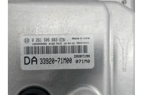 Recambio de centralita para suzuki alto (amf310) 1.0 referencia OEM IAM 3392071M00 0261S06683 