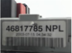 Recambio de caja fusibles/rele para fiat i doblo (223) cargo 1.9 jtd (223zxe1a) referencia OEM IAM 46817785 406626 