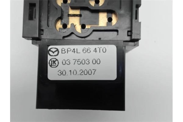 Recambio de conjunto interruptores para mazda 3 sedán (bk) 1.6 referencia OEM IAM BP4L664T0 03750300 