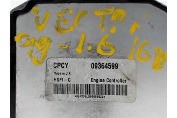 Recambio de centralita para opel vectra b berlina 1.8 elegance referencia OEM IAM 09364599  
