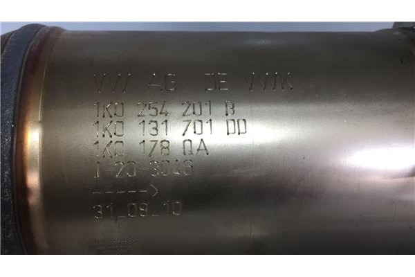 Recambio de catalizador para seat ibiza berlina (6j5) 1.4 tsi referencia OEM IAM 1K0254201B 1K0131701DD 