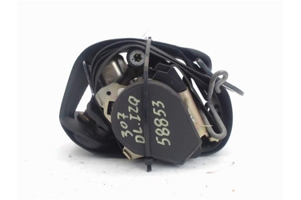 Recambio de cinturon seguridad delantero izquierdo para peugeot 307 break (3e) 2.0 referencia OEM IAM 96346431xx  