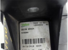 Recambio de faro antiniebla derecho para nissan qashqai +2 (jj10) 1.5 acenta referencia OEM IAM 261508992A  