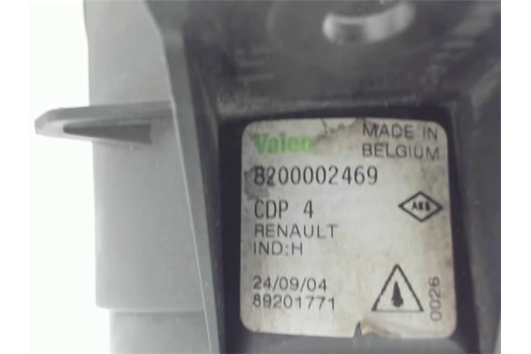 Recambio de faro antiniebla izquierdo para renault laguna ii (bg0) 1.6 16v (bg0a, bg0l) referencia OEM IAM 8200002469  26155AU32