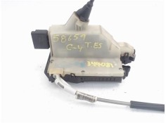 Recambio de cierre electromagnetico trasero izquierdo para citroen c4 berlina 1.6 exclusive referencia OEM IAM 9685351980  