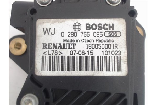 Recambio de pedal acelerador para renault laguna iii berlina 2.0 dci (bt01, bt0e, bt0k) referencia OEM IAM 180050001R 0280755085
