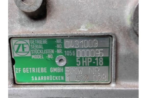 Recambio de caja cambios automatica para bmw serie 5 berlina (e39) 2.8 528i referencia OEM IAM 5HP18  