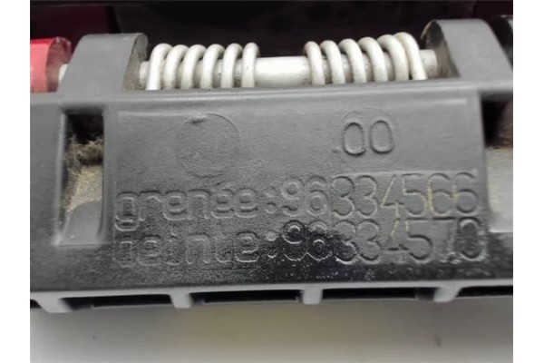 Recambio de maneta exterior trasero derecha para citroen xsara berlina 1.9 d referencia OEM IAM 96334566 96334570 