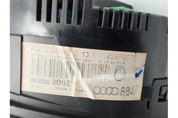 Recambio de cuadro completo para audi a4 berlina (8e) 1.9 tdi (96kw) referencia OEM IAM 8E092990E 02636260 