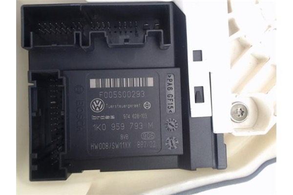 Recambio de mecanismo elevalunas delantero izquierdo para seat altea (5p1) 1.9 tdi referencia OEM IAM 1K0959793M  