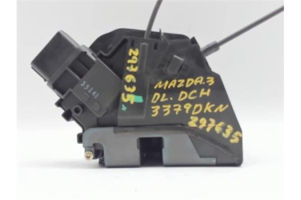 Recambio de cierre electromagnetico delantero derecho para mazda 3 berlina (bk) 1.6 referencia OEM IAM 3N6AA21812D  