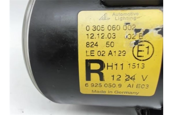 Recambio de faro antiniebla derecho para mini mini (r50,r53) 1.6 one referencia OEM IAM 0305060002 LE02A129 