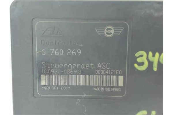 Recambio de nucleo abs para mini mini (r50,r53) 1.6 cooper referencia OEM IAM 6760269 00004121E0 