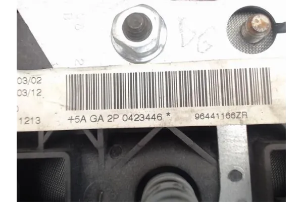 Recambio de airbag volante para peugeot 206 referencia OEM IAM 96441166ZR 5AGA2P0423446 