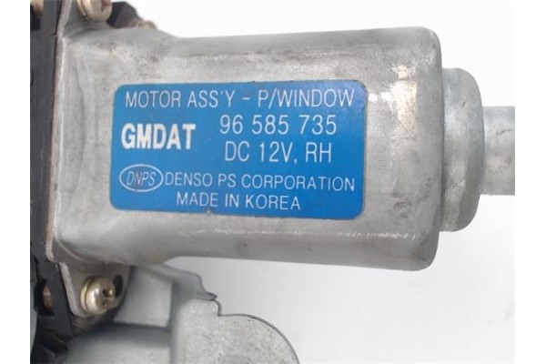 Recambio de elevalunas electrico delantero derecho para chevrolet kalos 1.2 se referencia OEM IAM   