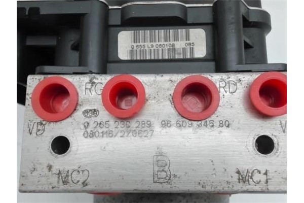 Recambio de nucleo abs para citroen c4 picasso 1.6 hdi referencia OEM IAM 9665106680 0265230289 