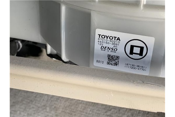 Recambio de motor calefaccion para toyota land cruiser (j12) 3.0 d-4d (kdj120) referencia OEM IAM 4431503691 8701060210 
