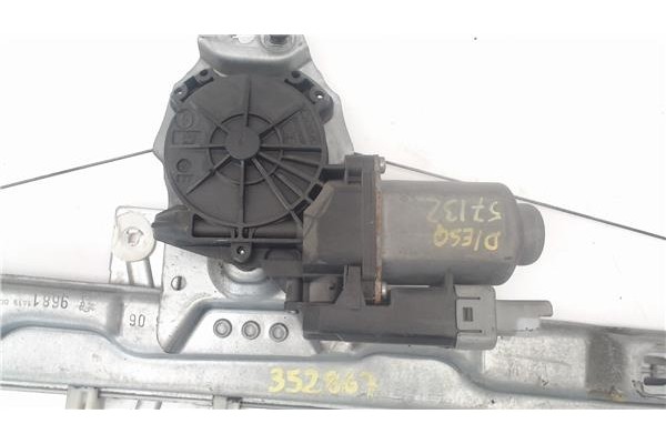 Recambio de elevalunas electrico delantero izquierdo para peugeot 207 1.6 hdi referencia OEM IAM   