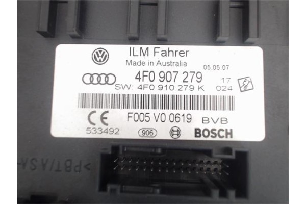 Recambio de centralita para audi a6 avant (4f5) 2.8 fsi referencia OEM IAM 4F0907279 4F0910279K 