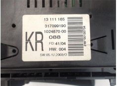 Recambio de reloj horario para opel astra h berlina 1.7 cdti referencia OEM IAM 13111165 317099190 