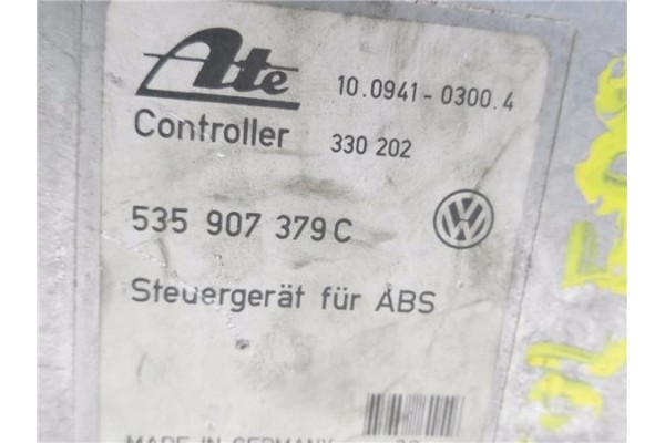 Recambio de centralita abs para seat toledo (1l) 1.8 i referencia OEM IAM 535907379C 10094103004 