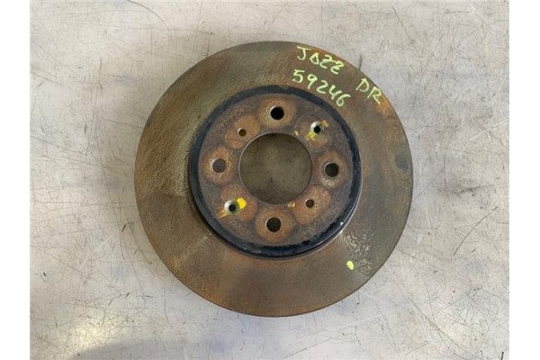 Recambio de disco freno delantero derecho para honda jazz (gk) 1.3 comfort referencia OEM IAM   