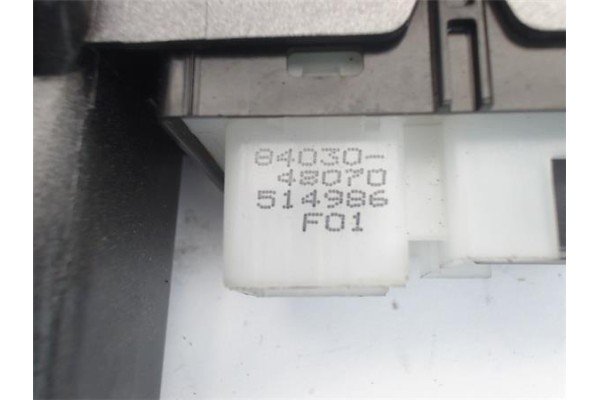 Recambio de mando elevalunas trasero derecho para lexus rx (mcu_) 400h fwd referencia OEM IAM 8403048070 514986F01 
