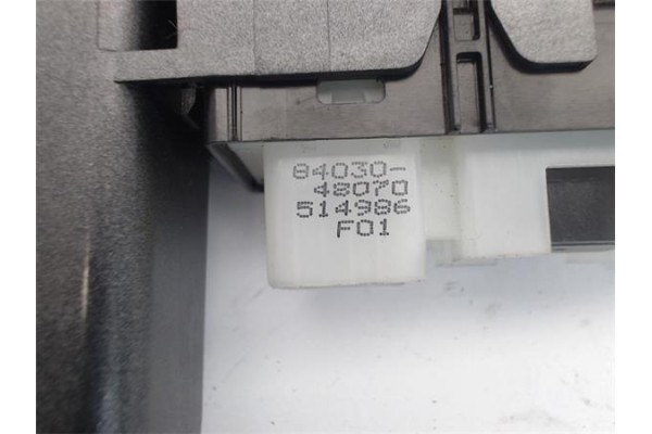 Recambio de mando elevalunas trasero izquierdo para lexus rx (mcu_) 400h fwd referencia OEM IAM 8403048070 514986F01 