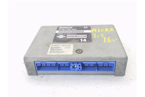 Recambio de centralita para nissan micra (k11) 1.3 i 16v referencia OEM IAM 2371099B60 261200965 