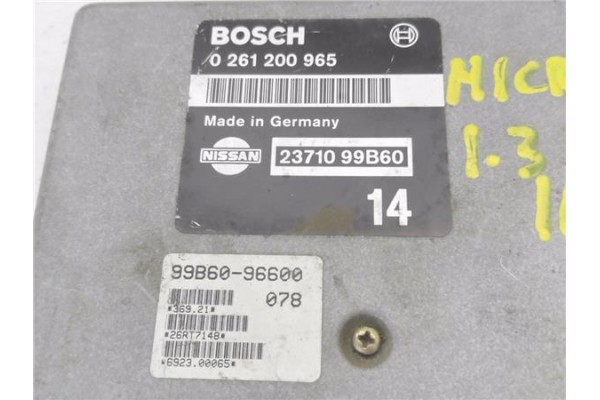 Recambio de centralita para nissan micra (k11) 1.3 i 16v referencia OEM IAM 2371099B60 261200965 