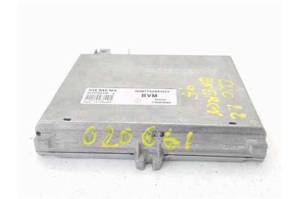 Recambio de centralita para renault clio i fase i / ii (b/c57) 1.2 (5/357y, 5/357k) referencia OEM IAM 7700861423 S111730119B 