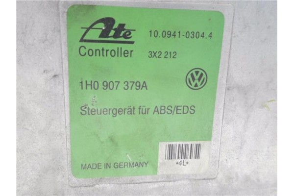 Recambio de centralita abs para volkswagen golf iii (1h1) 2.0 gti 16v referencia OEM IAM 1H0907379A 10094103044 