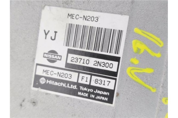 Recambio de centralita para nissan almera (n15) 1.6 referencia OEM IAM 237102N300 MECN203 