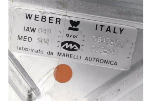Recambio de centralita para lancia delta 2.0 hf turbo referencia OEM IAM IAW049 MED5D4 