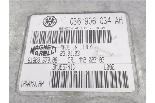 Recambio de centralita para seat ibiza (6l1) 1.4 16v referencia OEM IAM 036906034AH 6160067908 