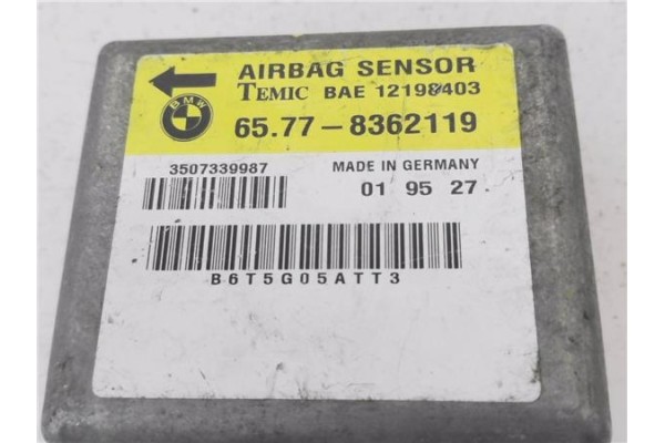 Recambio de centralita airbag para bmw serie 3 berlina (e36) 1.7 318tds referencia OEM IAM 65778362119 BAE12198403 