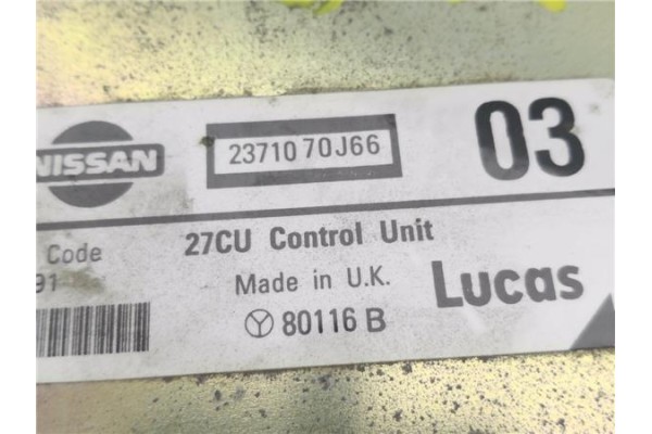 Recambio de centralita para nissan primera berl./ traveller (p10/w10) 2.0 i referencia OEM IAM 2371070J66 80116B 