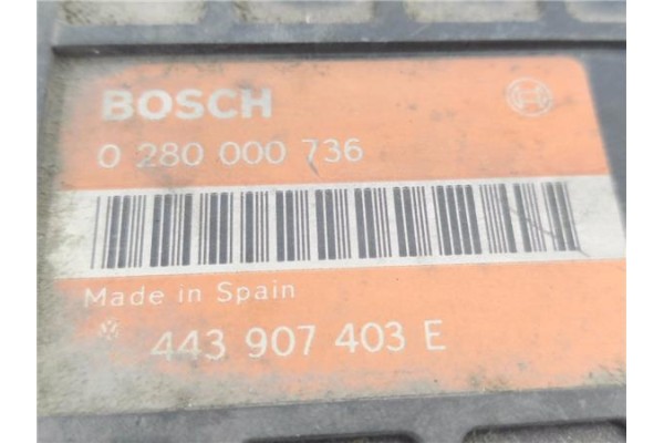 Recambio de centralita para seat toledo (1l) 1.6 i referencia OEM IAM 0280000736 443907403E 