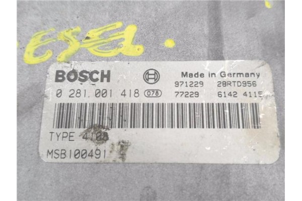 Recambio de centralita para rover rover 400 (rt) 420 di referencia OEM IAM 28RTD956 281001418 