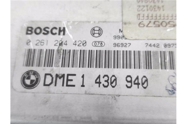 Recambio de centralita para bmw serie 3 berlina (e46) 2.0 320i referencia OEM IAM DME1430940 261204420 