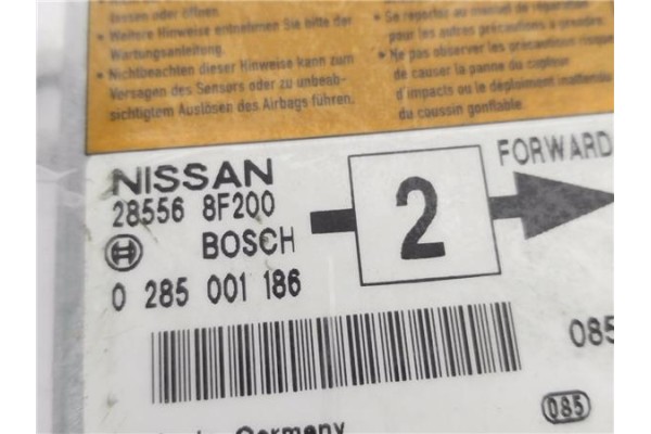 Recambio de centralita airbag para nissan terrano ii (r20) 2.7 td 4wd referencia OEM IAM 285568F200 285001186 