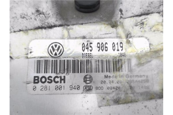 Recambio de centralita para volkswagen polo iii berlina (6n2) 1.4 trendline referencia OEM IAM 045906019 281001940 