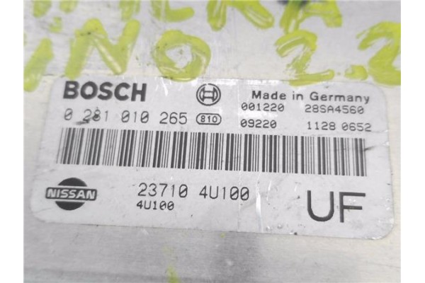Recambio de centralita para nissan almera tino (v10m) 2.2 di referencia OEM IAM 237104U100 281010265 