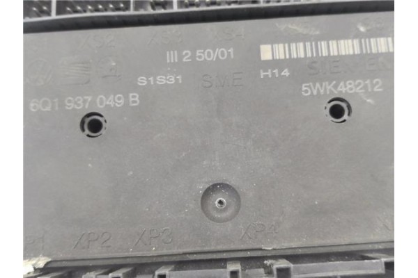 Recambio de centralita para seat ibiza (6l1) 1.2 cool referencia OEM IAM 6Q1937049B 5WK48212 