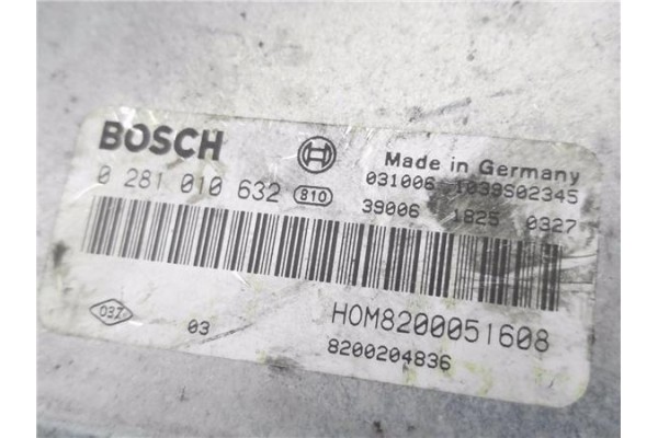Recambio de centralita para nissan primastar furgón (x83) dci 100 referencia OEM IAM 8200051608 281010632 