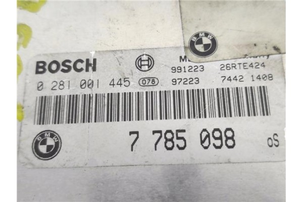 Recambio de centralita para bmw serie 3 berlina (e46) 2.0 320d referencia OEM IAM 7785098 281001445 